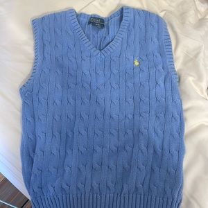 Cropped Ralph Lauren Sweater Vest